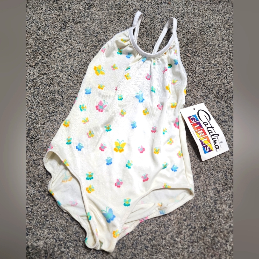 Vintage Catalina girls swimsuit size 6x